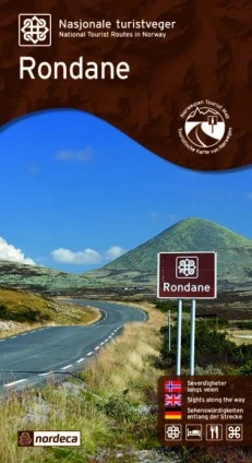 Carte Touristique Du Rondane 1:55 000