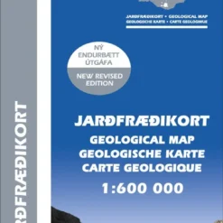 Carte Géologique D’Islande 1:600 000
