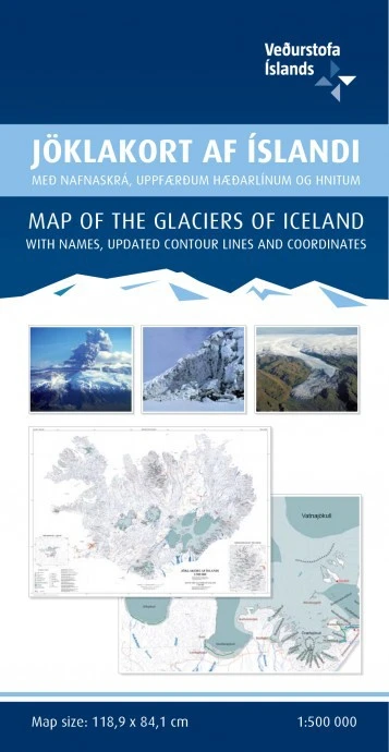 Carte Des Glaciers DâIslande