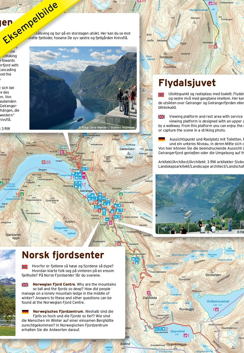 Carte Touristique Des Lofoten 1:100 000 â Image 3