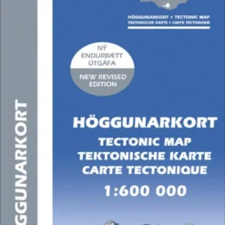 Carte Tectonique D’Islande 1:600 000