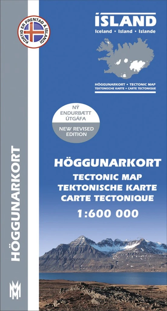 Carte Tectonique DâIslande 1:600 000