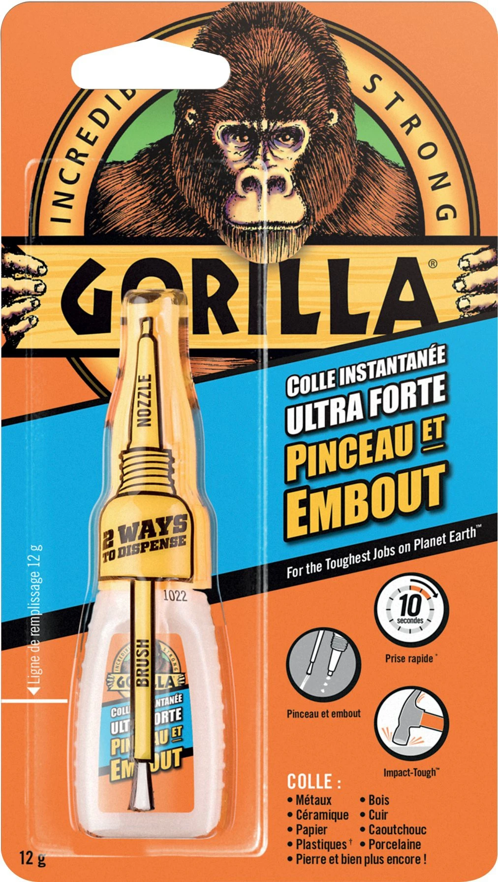 Gorilla Super Glue Avec Pinceau Et Embout â Image 2
