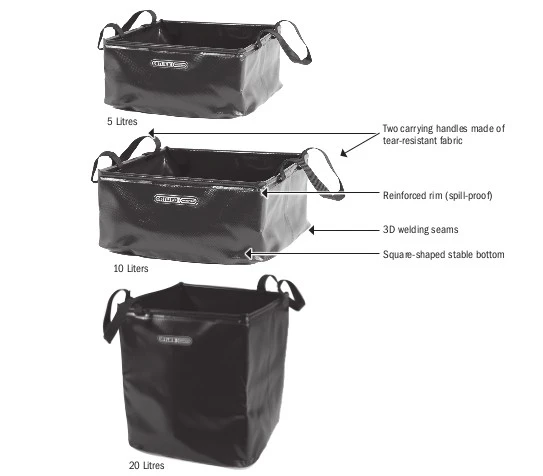 Cuvette Pliable Ortlieb 20 L â Image 4