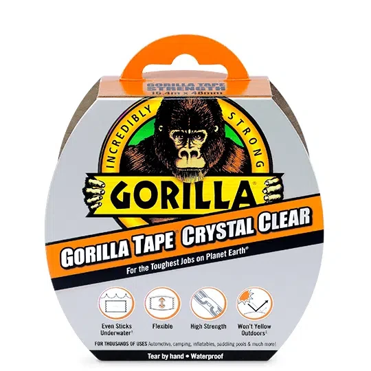 Gorilla Tape Crystal Clear