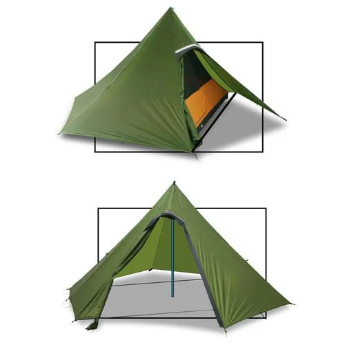 Luxe Outdoor Sil Hexpeak F6a (Marron) â Image 5