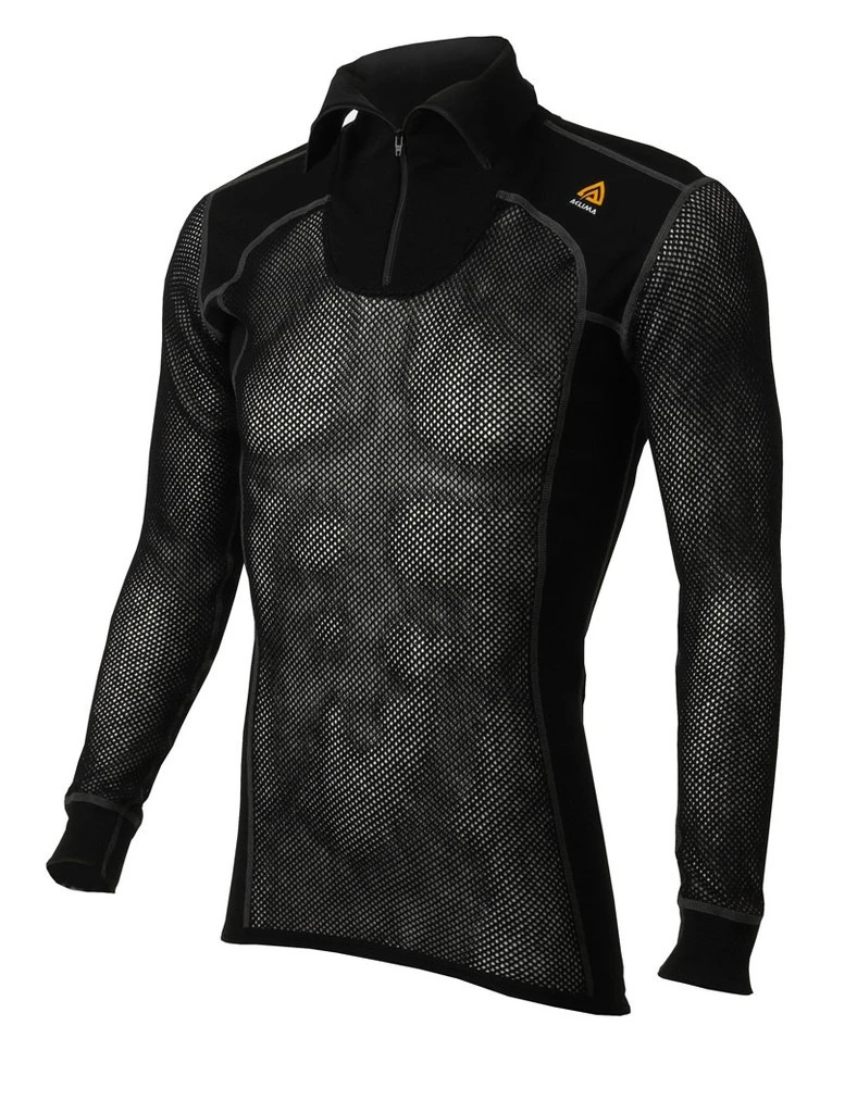 Aclima WoolNet Polo W/Zip