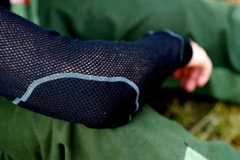 Aclima WoolNet Polo W/Zip â Image 5