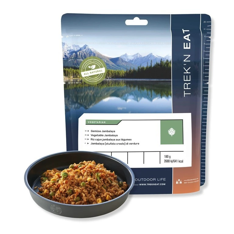Riz Cajun Jambalaya Aux LĂ©gumes - Trek'n Eat â Image 2