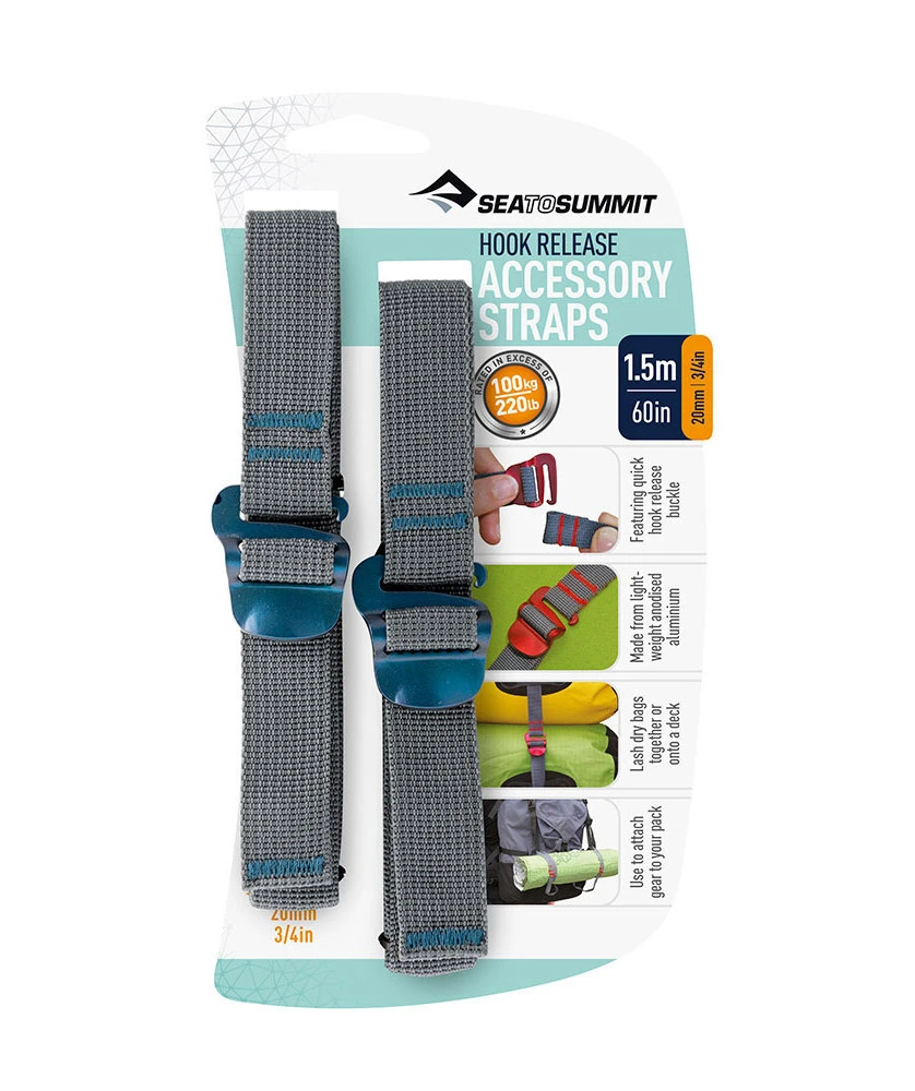 Sea To Summit Hook Release Accessory Straps 20mm â Image 4