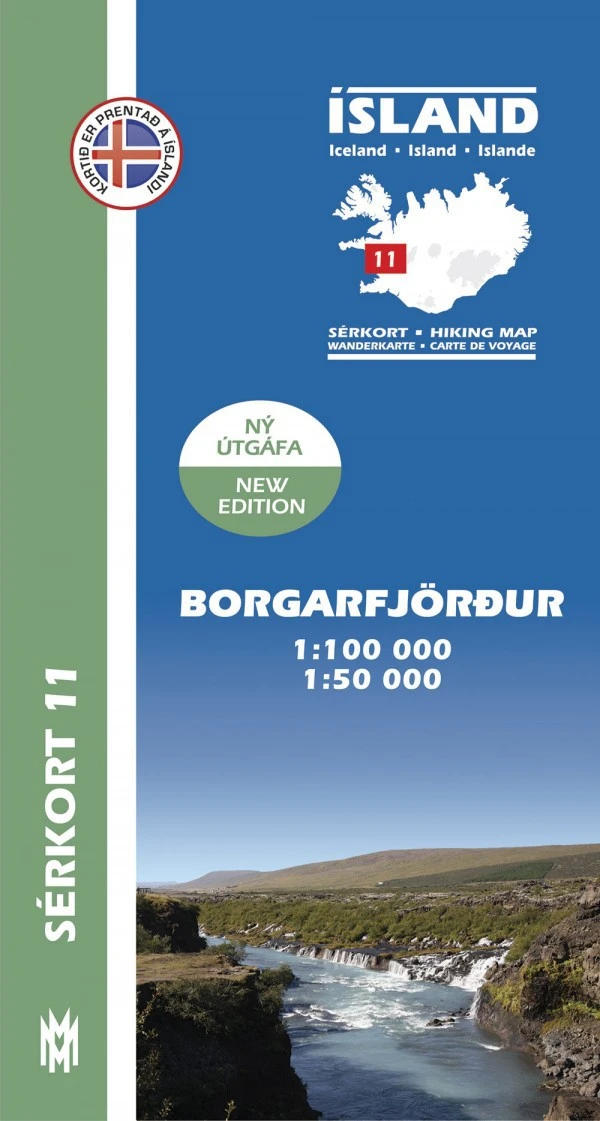 Borgarfjörður 1:100 000 – Sérkort 11