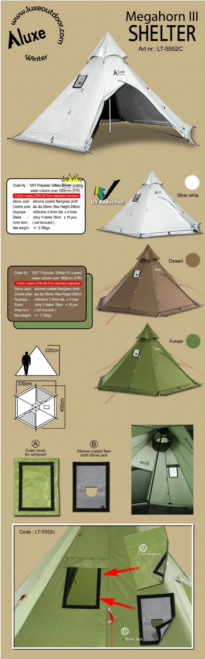 Luxe Outdoor Megahorn III â Image 5